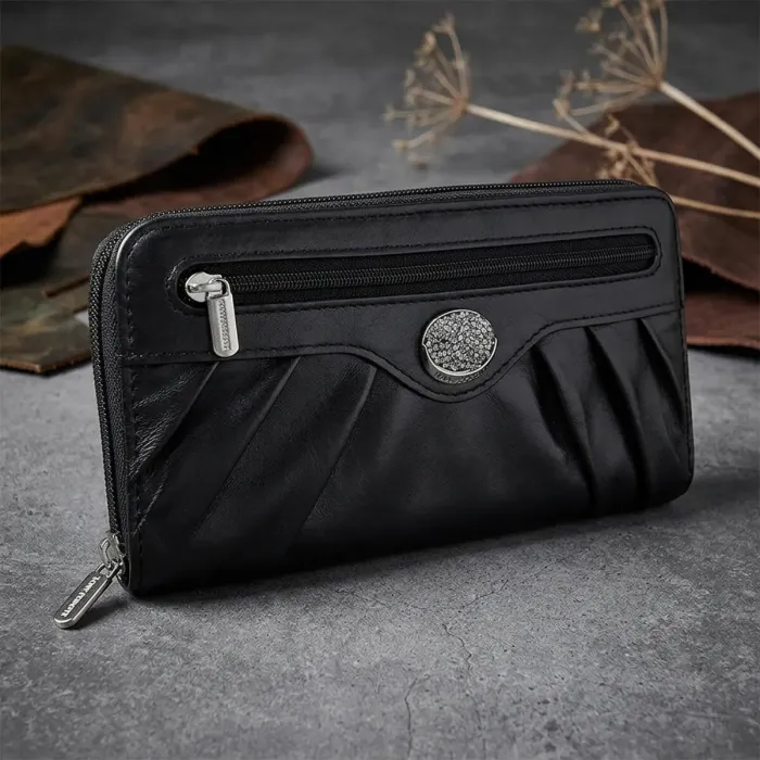 Жіночий гаманець Tony Perotti Swarovski 3160 nero (90060) Чорний