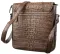 Сумка чоловіча CROCODILE LEATHER 18262 з натуральної шкіри крокодила Коричнева