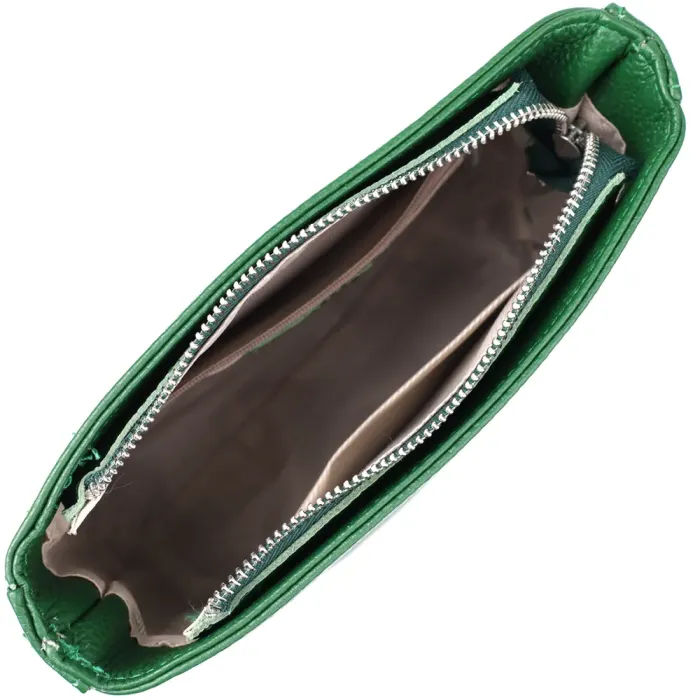 Стильна жіноча шкіряна сумка на кожен день. Vintage 22913 Зелений