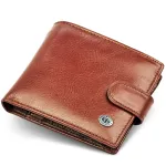 Чоловічий портмоне з натуральної шкіри ST Leather B104 Коричневий