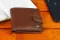 Класичне чоловіче портмоне з натуральної шкіри ST Leather В 102 Коричневий