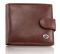Стильне шкіряне чоловіче портмоне ST Leather В103 Коричневий