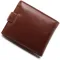 Коричневе чоловіче портмоне з натуральної шкіри з фіксацією ST Leather ST103