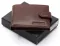 Коричневе чоловіче портмоне на кнопці з натуральної шкіри Marco Coverna B047-802