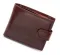 Коричневе чоловіче портмоне на кнопці з натуральної шкіри Marco Coverna B047-802