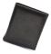 Чорне маленьке портмоне на магніті з затискачем MARCO COVERNA MC-101Н-1