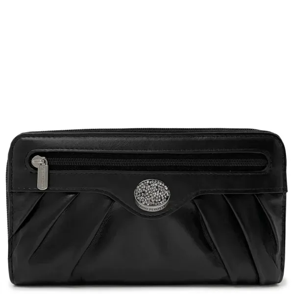 Жіночий гаманець Tony Perotti Swarovski 3160 nero (90060) Чорний