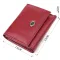 Мініатюрний жіночий гаманець із натуральної шкіри ST Leather 23082 Бордовий