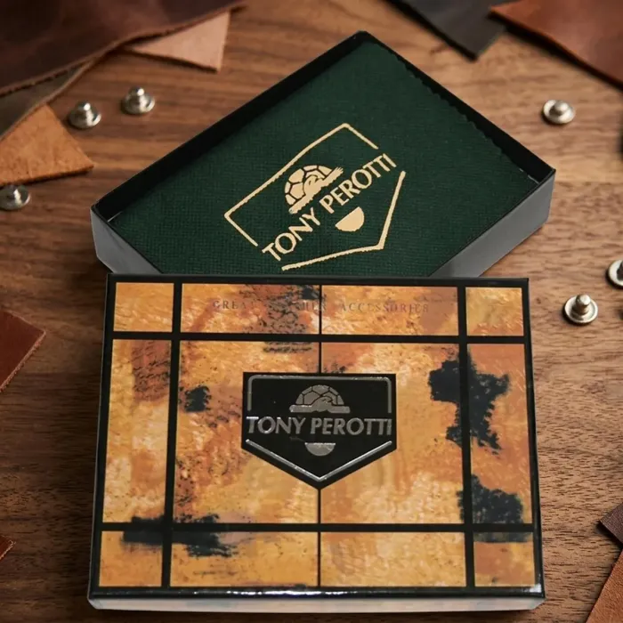 Чоловіче портмоне Tony Perotti Arno 534 whisky (90409) Коньячний