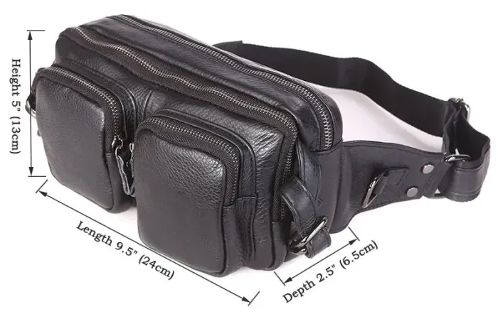 Сумка Vintage 14389 шкіряна Чорна.