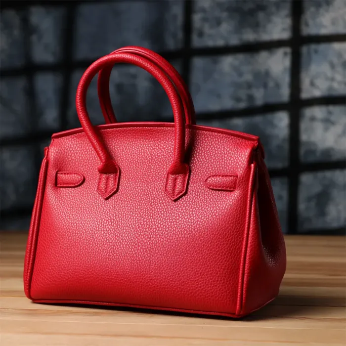 Стильна жіноча сумка з екошкіри Vintage 15153 Червоний