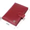 Стильна обкладинка на документи для жінок з натуральної шкіри ST Leather 23117 Бордовий