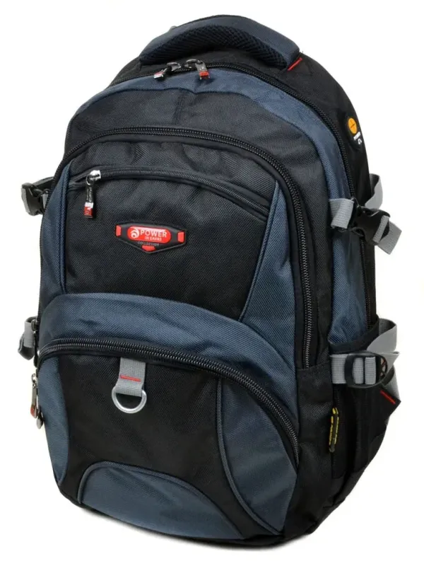 Рюкзак Міський нейлон Power In Eavas 9647 black-blue