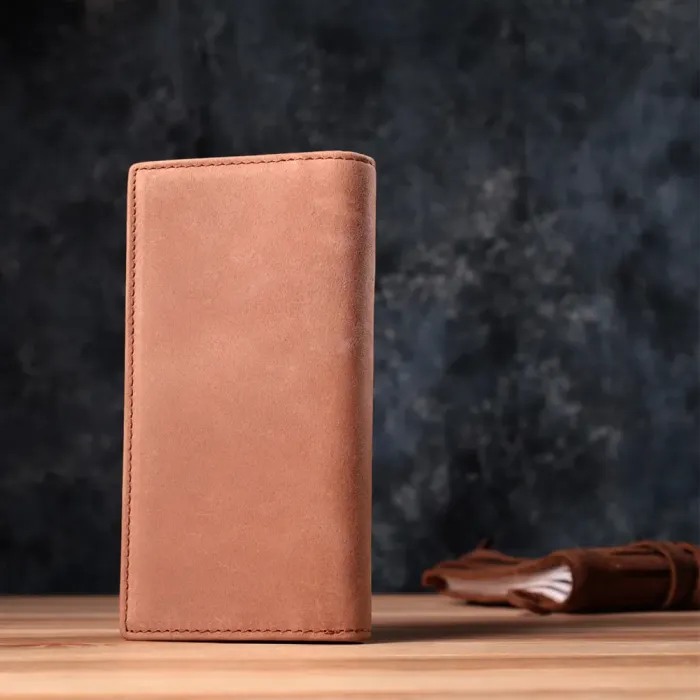 Гаманець унісекс у вінтажній натуральній шкірі 22853 Vintage Рудий