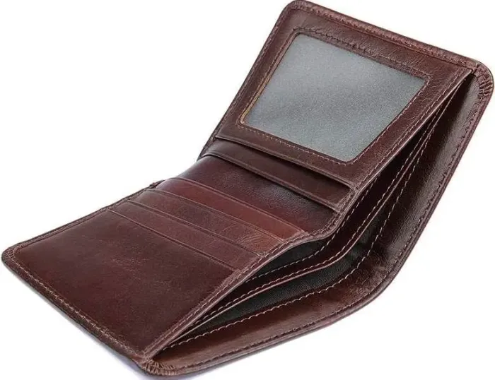 Гаманець чоловічий Vintage 14506 шкіряний Коричневий