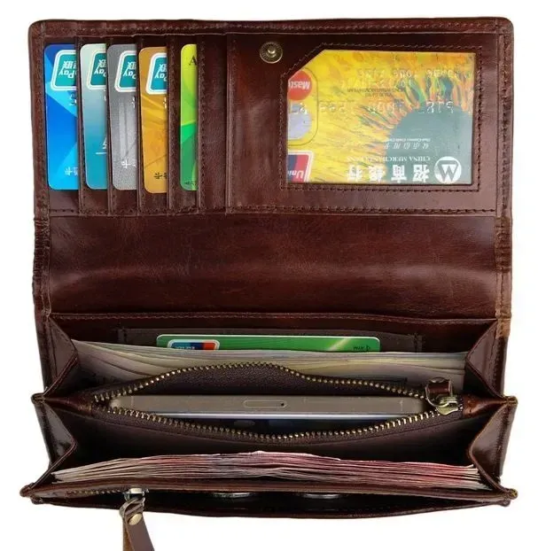 Гаманець жіночий Vintage 14350 шкіра Коричневий