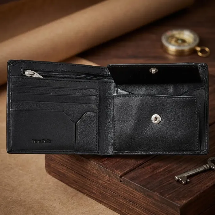 Чоловіче портмоне Tony Perotti Cortina 5047 nero (90184) Чорне