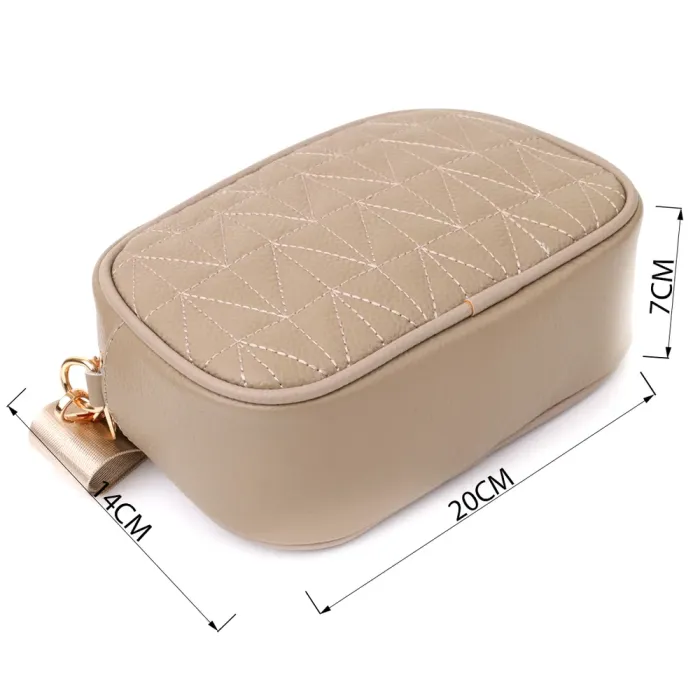 Жіноча сумка на кожен день з натуральної шкіри Vintage 22901 Бежевий