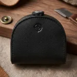 Жіноча монетниця Tony Perotti з натуральної шкіри Cortina 5070 nero (90181) Чорна