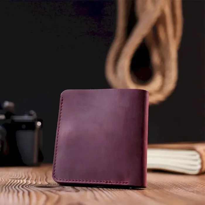 Шкіряне матове портмоне Shvigel 16604