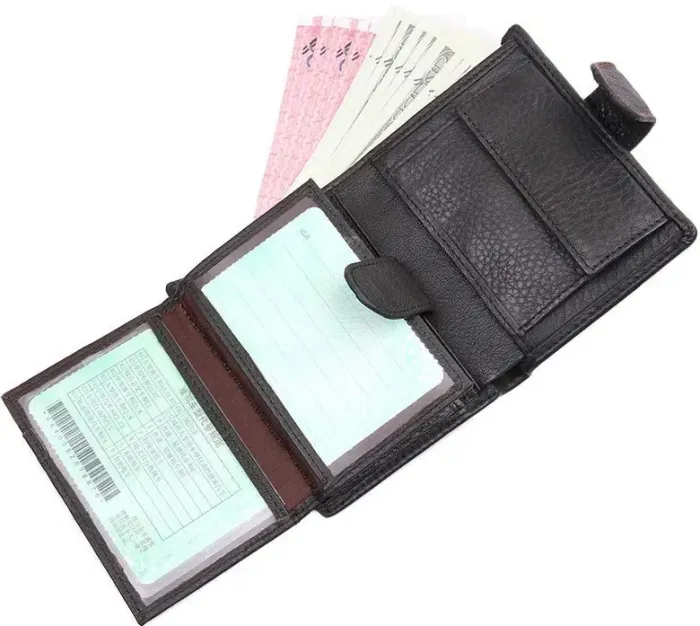 Гаманець чоловічий Vintage 14497 Чорний