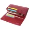 Практичний вертикальний гаманець із натуральної шкіри ST Leather 23085 Бордовий