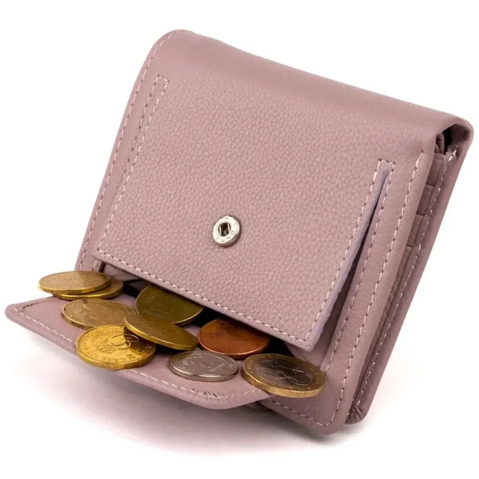 Маленький гаманець з монетницею позаду жіночий ST Leather 19266