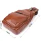 Зручна чоловіча сумка через плече з натуральної шкіри Vintage 23049 Рудий