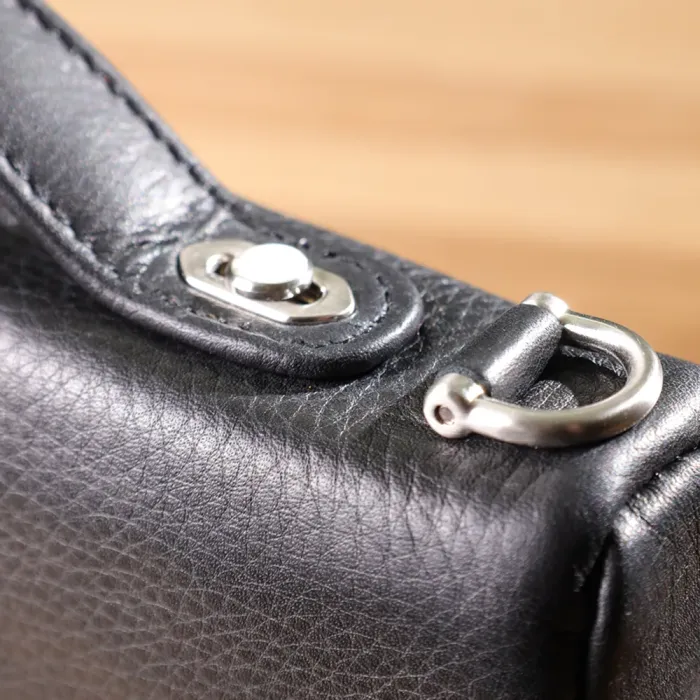 Цікава чоловіча сумка для планшета з м'якої натуральної шкіри Tony Perotti 20846_1 (9594-28 nero) Чорний