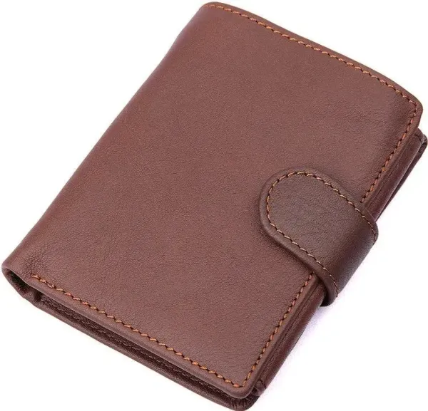 Гаманець чоловічий Vintage 14495 шкіряний Коричневий