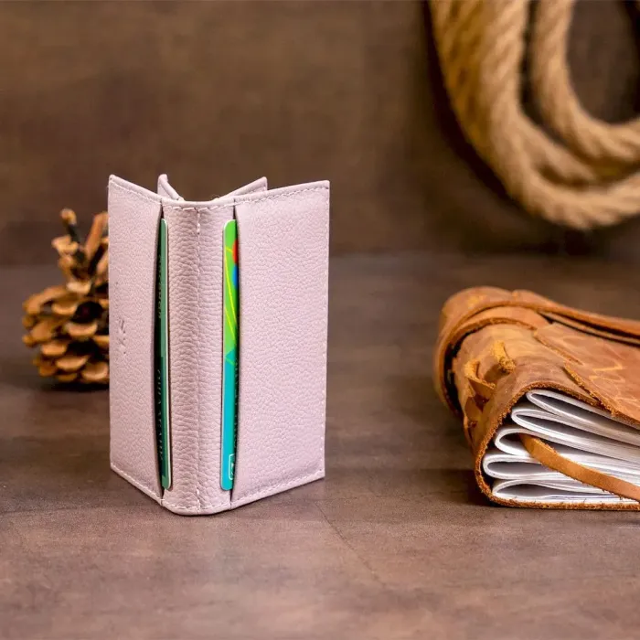 Візитниця-книжка ST Leather 19216 Лілова