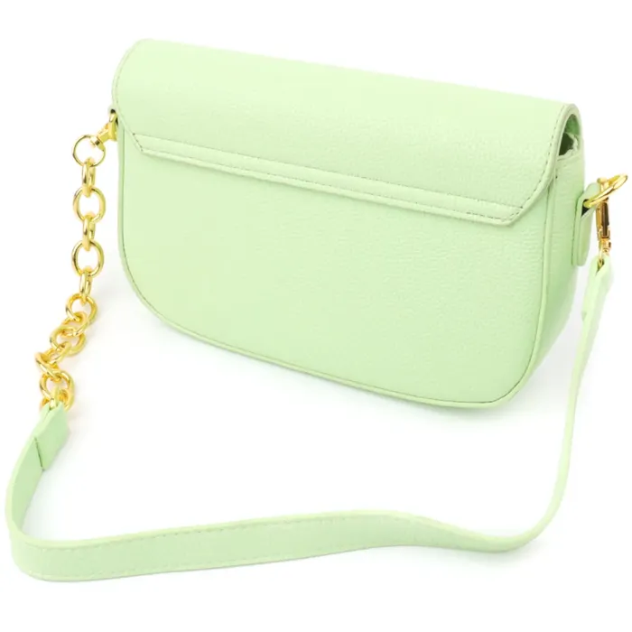 Напівкругла жіноча сумка з екошкіри Vintage 15148 Салатовий