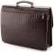 Портфель діловий SHVIGEL 00363 з натуральної шкіри Коричневий