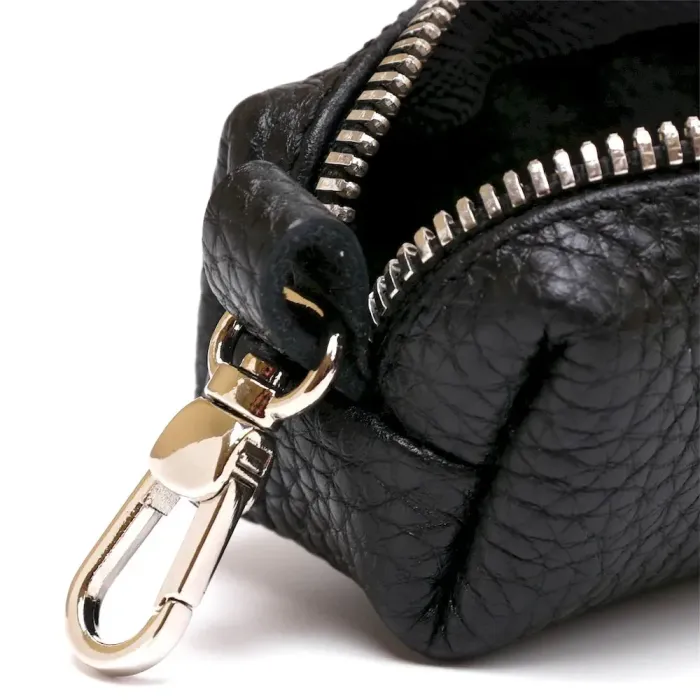 Шкіряна ключниця унісекс Shvigel 16536 Чорний