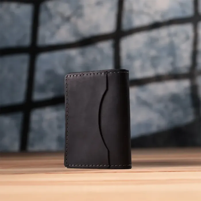 Чудова обкладинка на автодокументи у вінтажній шкірі GRANDE PELLE 22872 Чорний