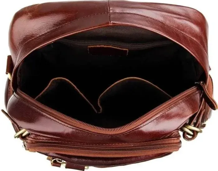 Рюкзак Vintage 14520 кожаный Коричневый