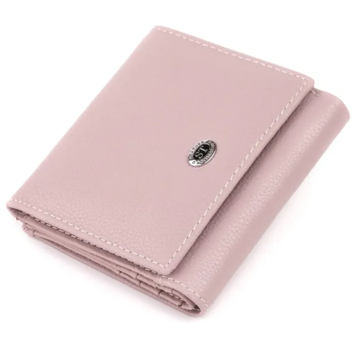 Компактний жіночий гаманець ST Leather 19260 Ліловий