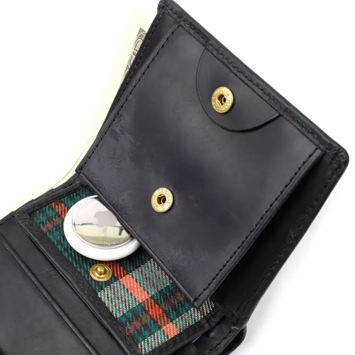 Чоловічий вертикальний гаманець з матової натуральної шкіри Tony Perotti 20832_1 (1165 nero) Чорний