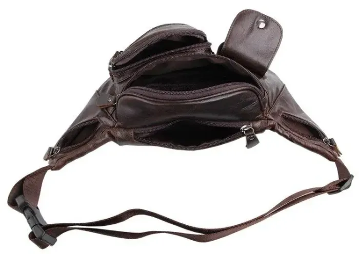 Сумка Vintage 14431 шкіра Коричнева