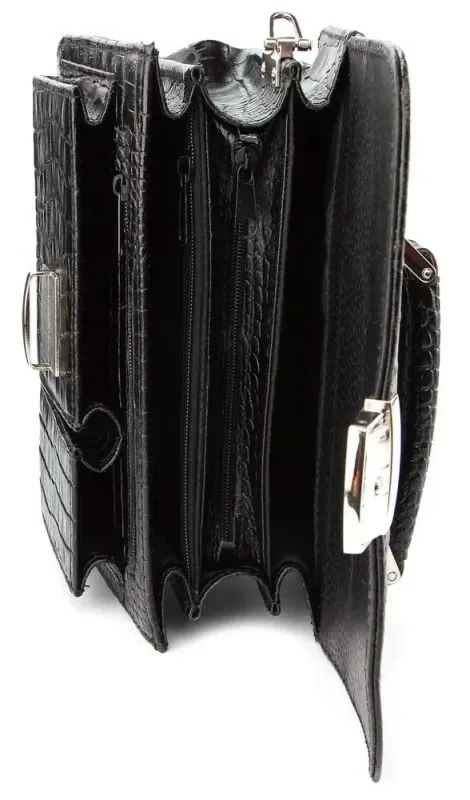 Барсетка SHVIGEL 00386 Чорна