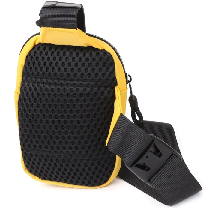 Слінг сумка для подорожей із якісного текстилю Vintage 15155 Жовтий