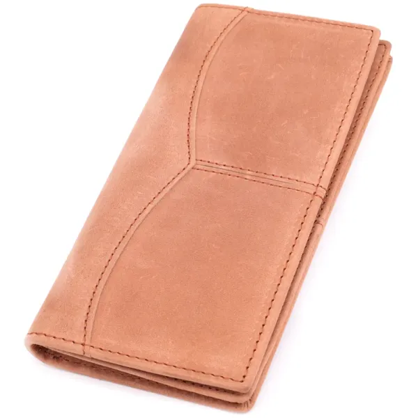 Гаманець унісекс у вінтажній натуральній шкірі 22853 Vintage Рудий