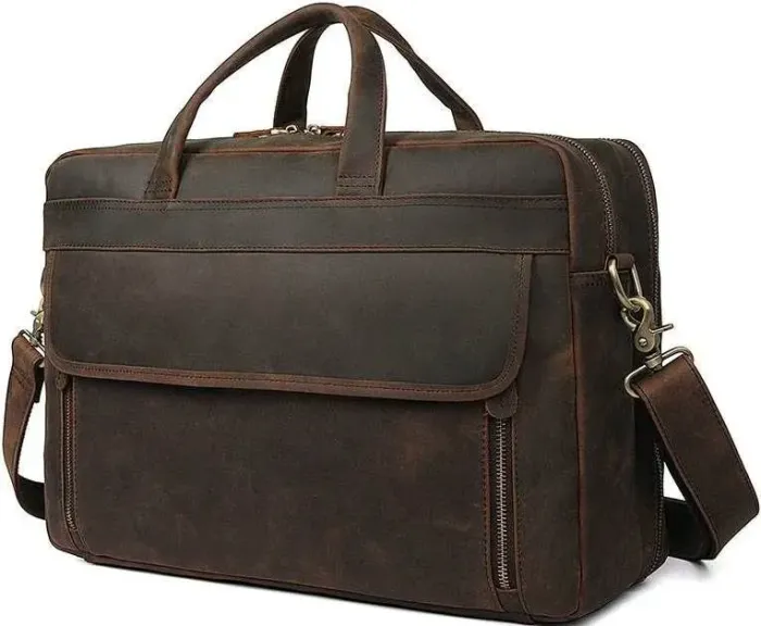 Сумка для ноутбука Vintage 14522 шкіряна