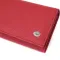 Яскравий вертикальний гаманець із натуральної шкіри ST Leather 23087 Червоний