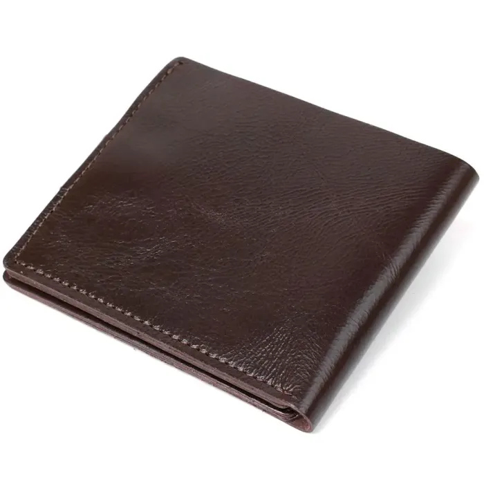 Універсальне чоловіче портмоне Shvigel 16464 Коричневий
