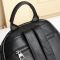 Стильна жіноча сумка міська на плечі 25х33х14, рюкзак з натуральної шкіри, чорний