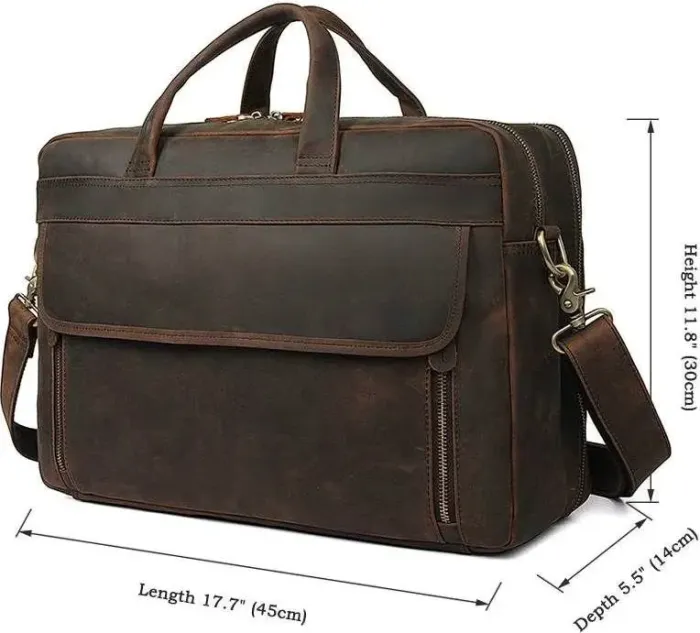 Сумка для ноутбука Vintage 14522 шкіряна