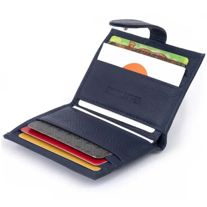 Кошелек-визитница ST Leather 19210 Темно-синий