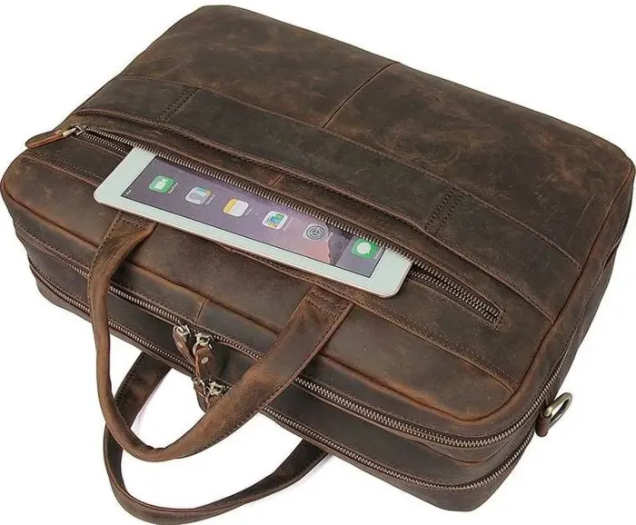 Сумка для ноутбука Vintage 14522 шкіряна