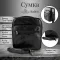 Чоловіча шкіряна сумка Tony Perotti Italico 7058 nero (90634) Чорна